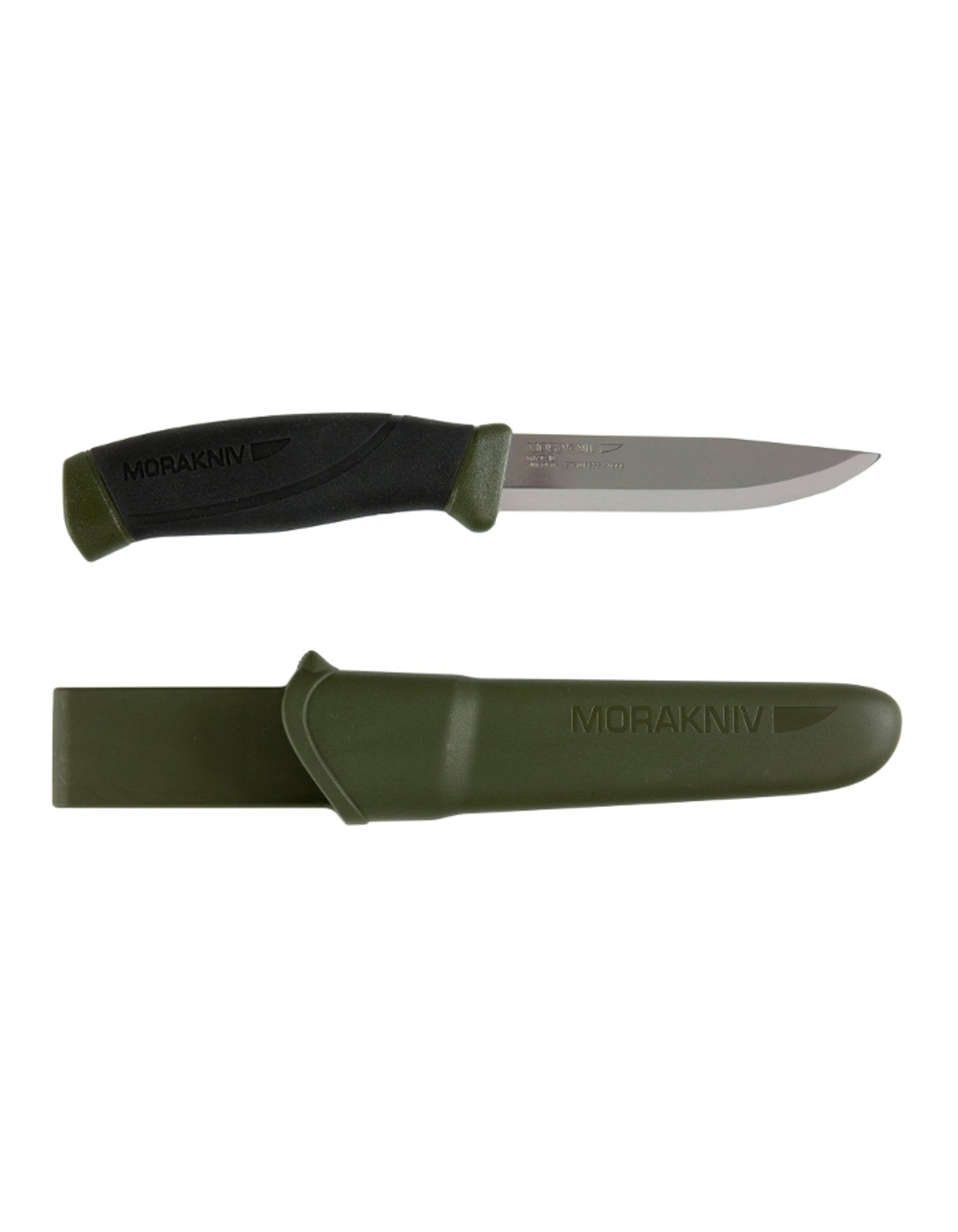 Нож Morakniv Companion MG (C), углеродная сталь, цвет хаки, 11863