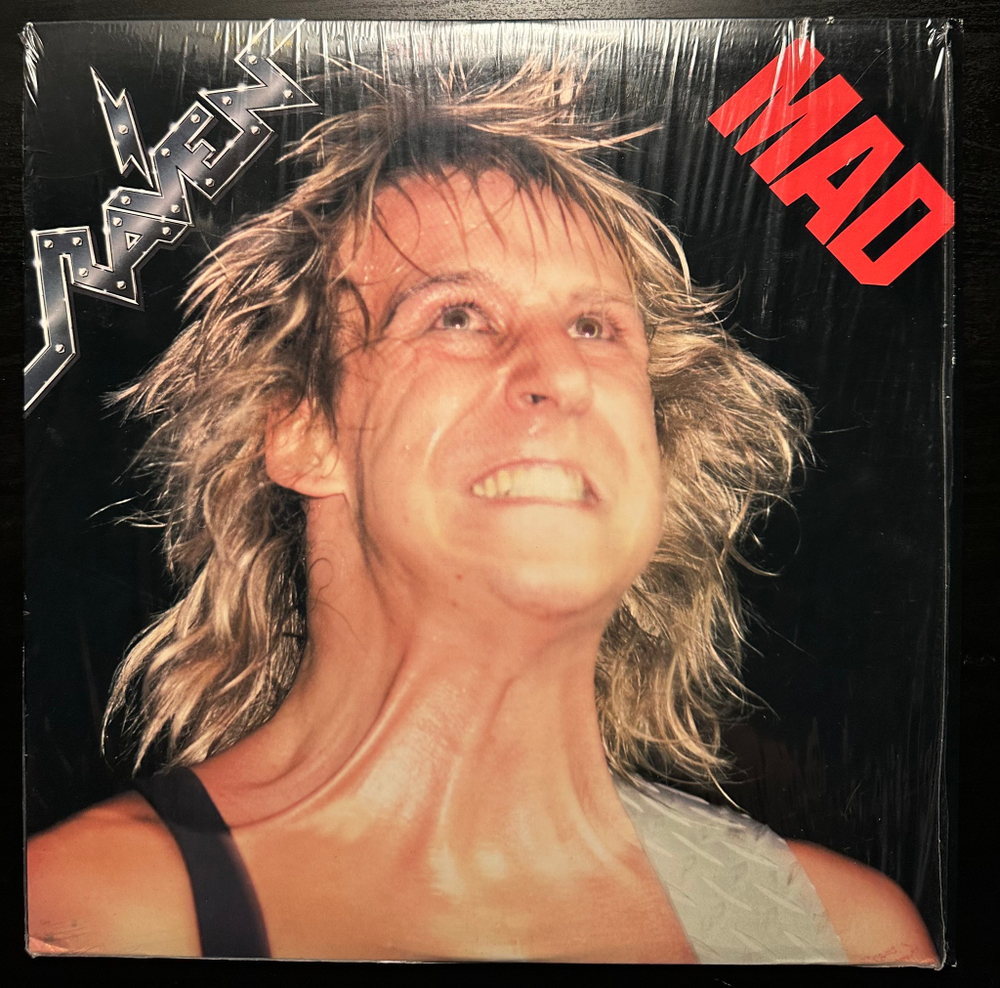 Raven- Mad (США 1986г.) 12", 45 RPM