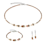 Серьги Coeur de Lion Braun 4567/20-1100