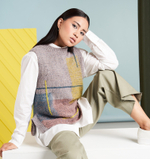 Жилет спицами "Asymmetry"