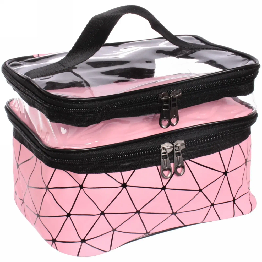 Косметичка-органайзер «Women secret», цвет розовый, 22,8*15*17см