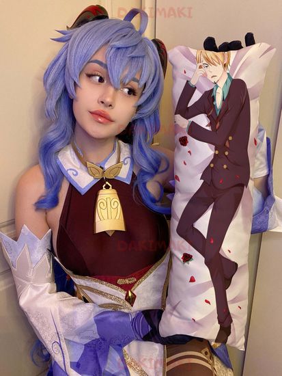 Мини дакимакура Санджи из Ван-Пис арт. M0444, 60х20 см