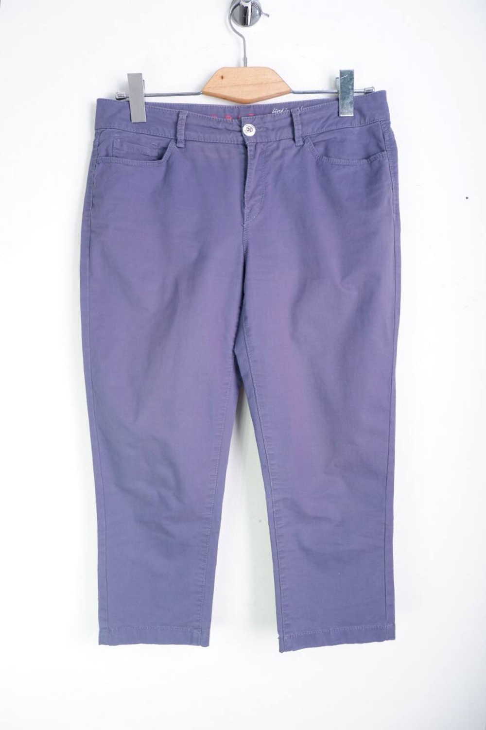 Брюки в стиле casual, маркировка 38, визуально 46 размер