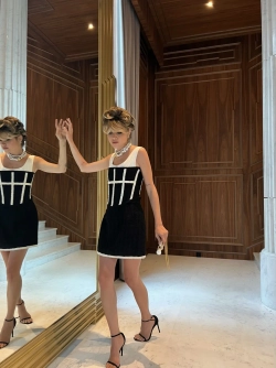 Юбка-мини из твида