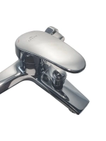 Комплект смеситель для ванны с коротким изливом с душевой Culto SPIKE