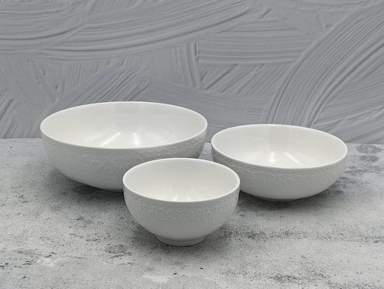 Тарелка суповая/салатник 16 см. Роял Ажур