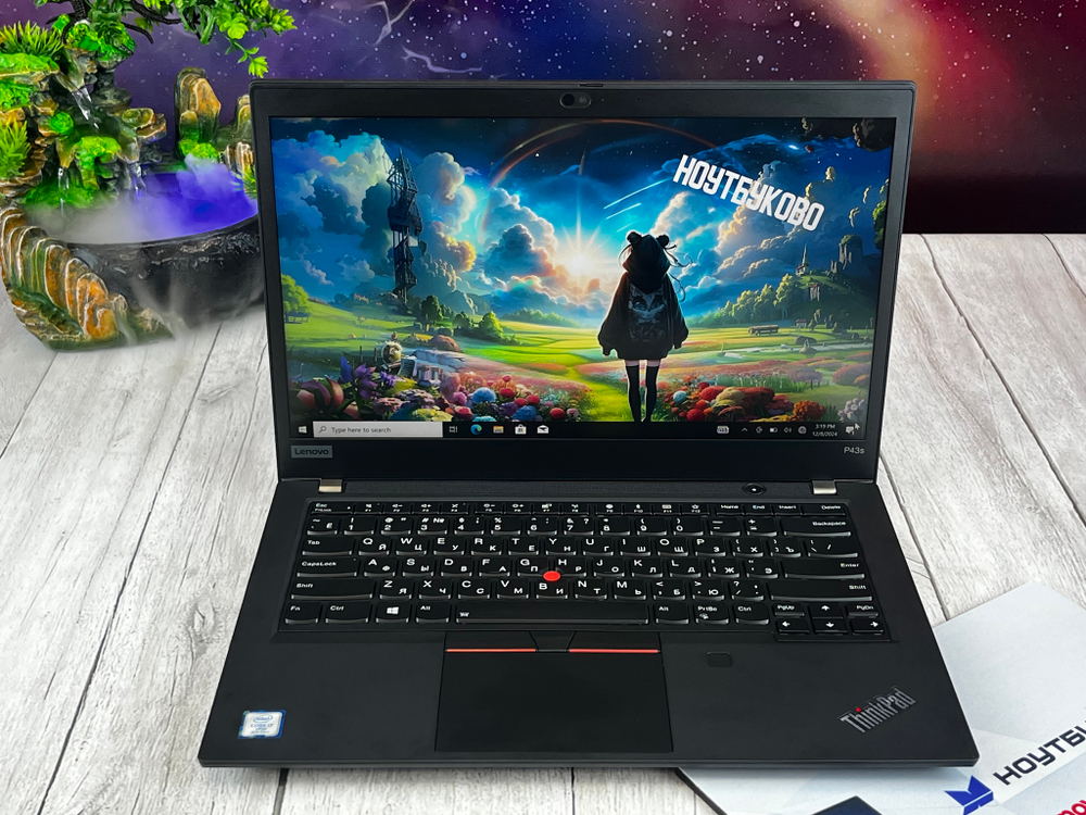 Ноутбук Intel Lenovo P43s Соre i7-8665U, 14" 1920х1080 FullHD IРS Touch, NVIDIA Quadro P520, русская раскладка, Windows 10Pro