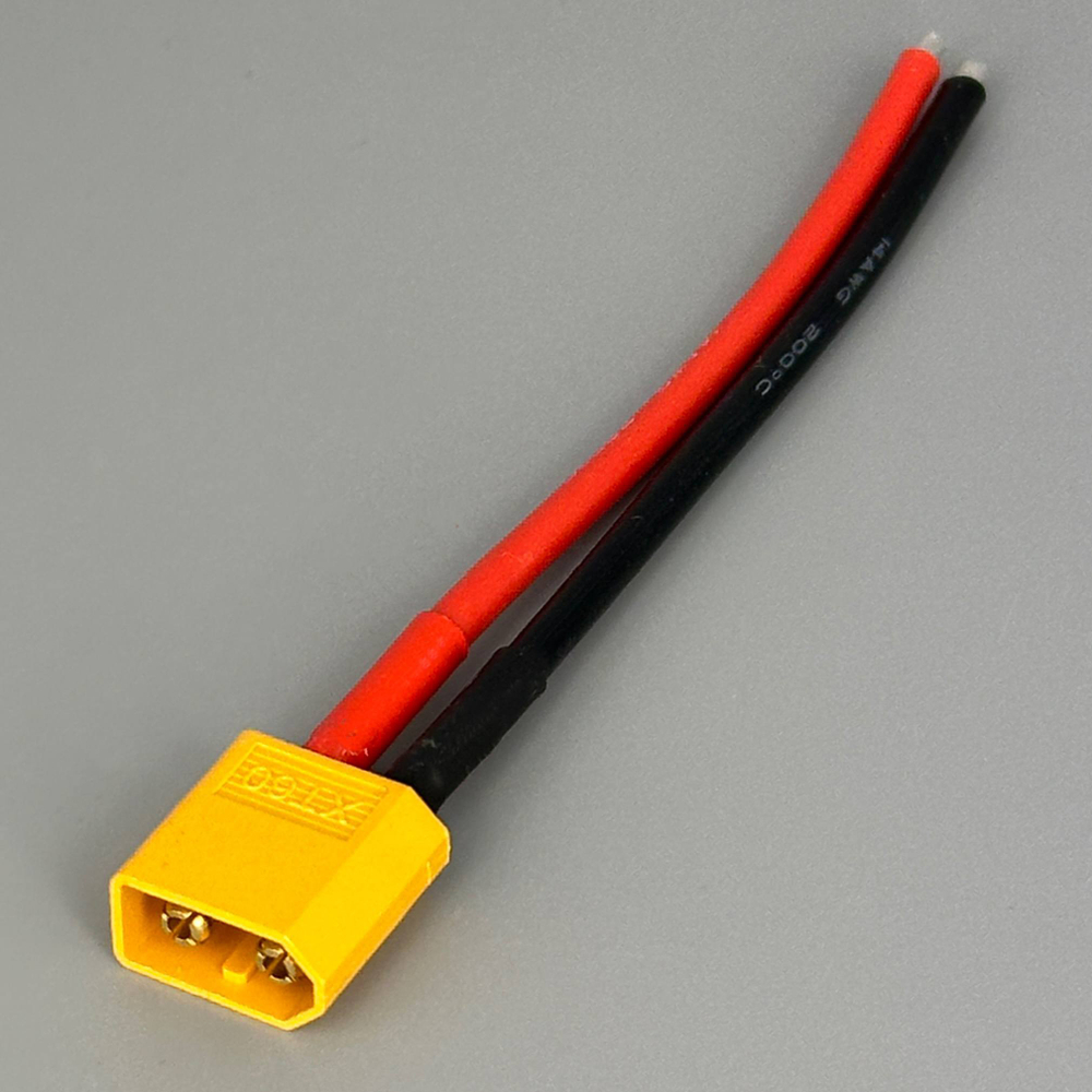 Разъем XT60 c проводом 14 AWG 10 см (2 Штуки)