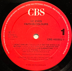 I.C. Eyes - Faith In Colours (Голландия 1988г.)