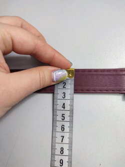 Ремень бордовый базовый, новый