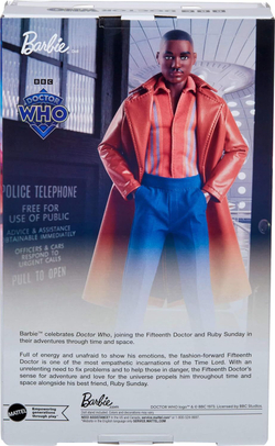 Кукла Barbie The Fifteenth Doctor Barbie Doll Доктор Кто, HRM36