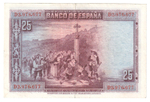 Spain, 25 Pesetas, 1928, UNC