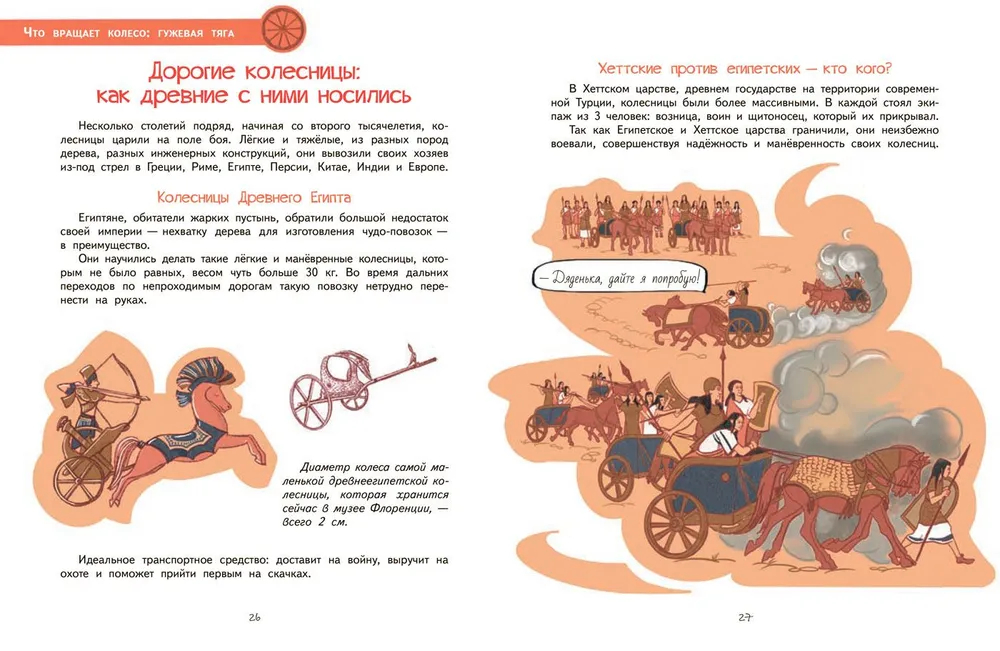 Куда катится колесо. История изобретений и транспорта