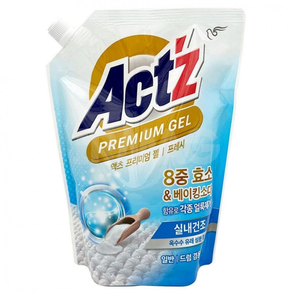 Pigeon ACT'Z 1 л. гель д/стирки концентр. д/в тип.бел. грейпфрут дой-пак