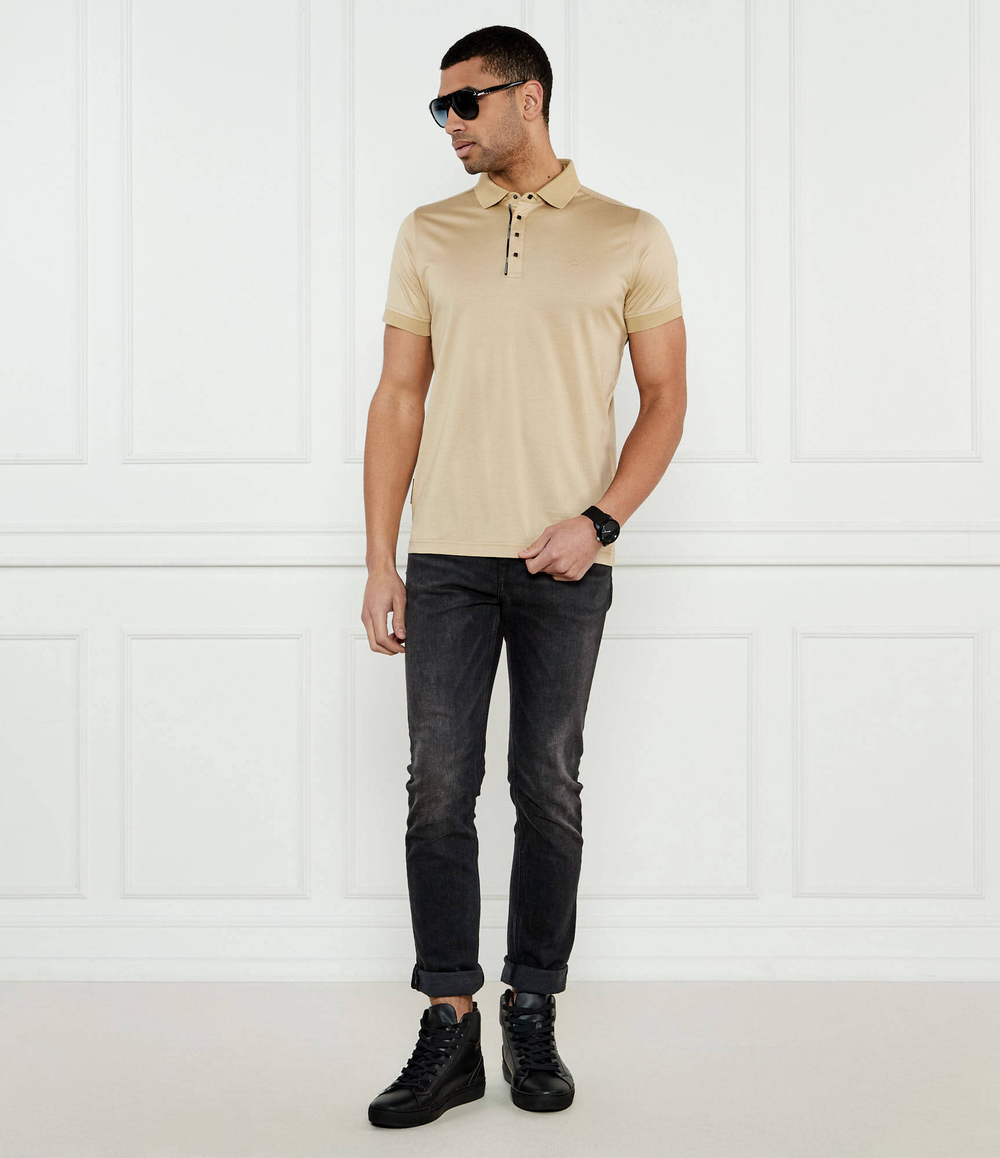 Поло PRESS BUTTON Karl Lagerfeld - бежевый(745007 552200)