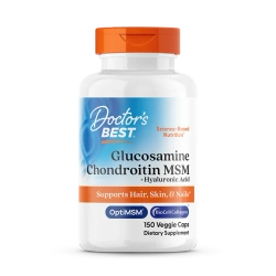 Glucosamine Chondroitin MSM + Hyaluronic Acid 150 капсул Doctors Best
