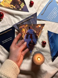 Гирлянда-растяжка GRIDMIR "Клаус" со светодиодом