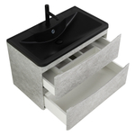 Мебель для ванной комнаты подвесная BelBagno ACQUA-1000-2C-SO-CVG 100 см Cemento Verona Grigio