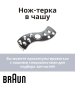 Вставка - тёрка крупная для блендера -BR67051215