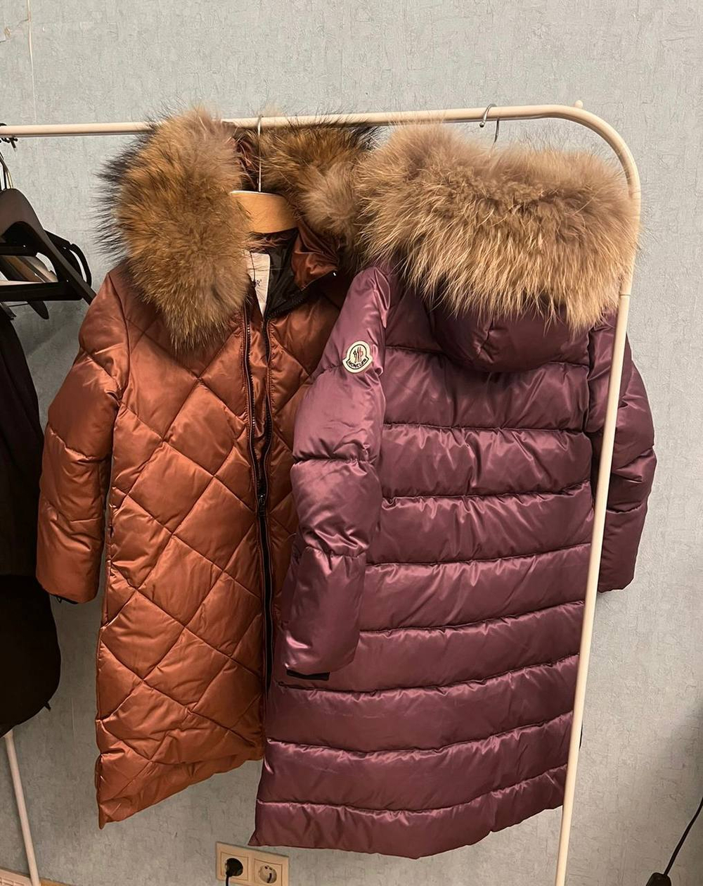 Детское пальто на пуху Moncler Coat