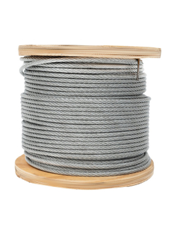 Стальной трос Gigant DIN 3055 5мм оцинкованный 100м GSC-006