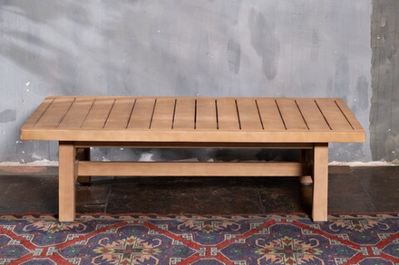 Стол садовый кофейный из акации Joygarden РИМИНИ, Light Teak