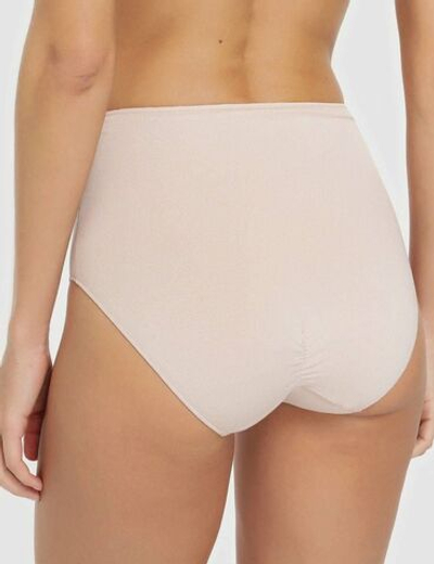 Трусики из эластичной микрофибры Perfect Day Cotton (Размер: L) (Цвет: кремовый)