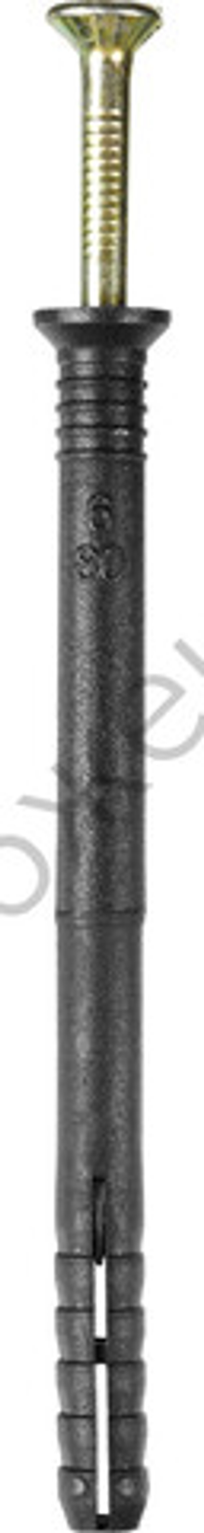 STAYER 6 x 80 мм, потайный бортик, дюбель-гвоздь полипропиленовый, 1000 шт (30640-06-080)