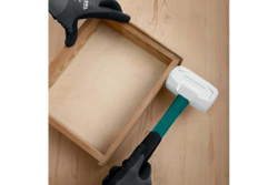 Резиновая киянка KRAFTOOL X-force 450 г белая 2077-45