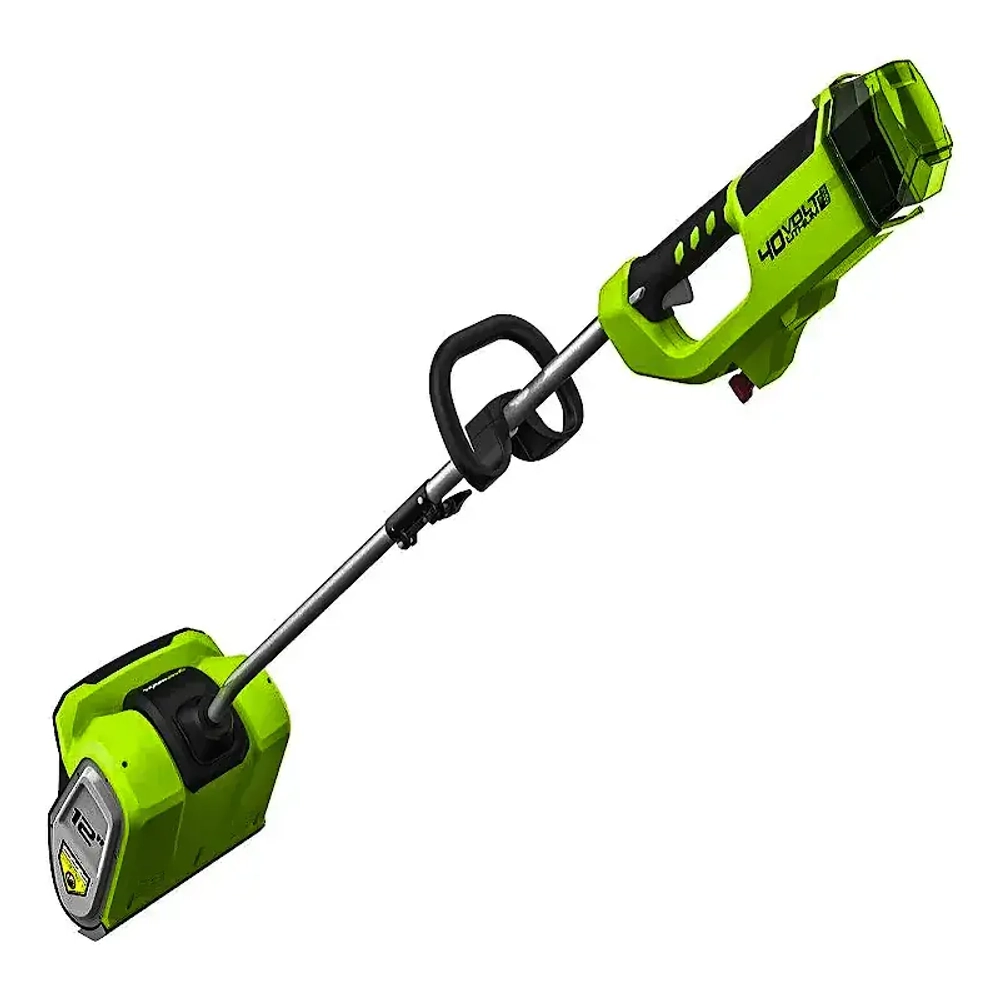 Greenworks GD40SS30 40В снегоуборщик аккумуляторный (1 x 5 Ач, ЗУ) ковш 30 см, выброс 6 м 2600807UG