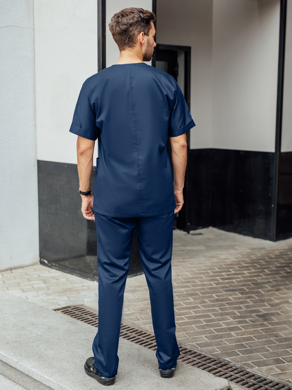 Костюм медицинский мужской | Бл-510 а+Б-108 клеон лайт