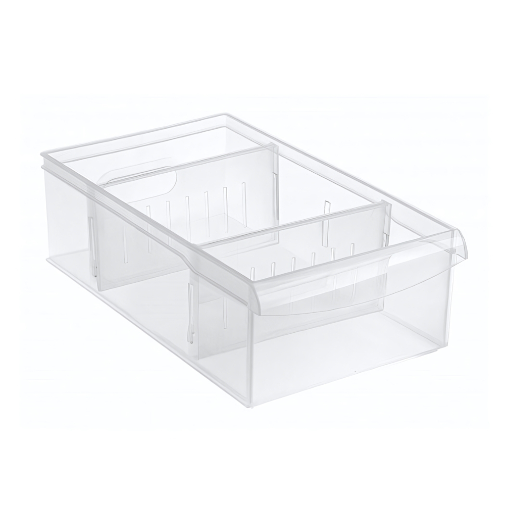 Контейнер универсальный "rolly" с перегородками 11,5л, 242*450*129 мм (бесцветный)