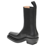 Bottega Veneta Short Chelsea Boots Women"s Black