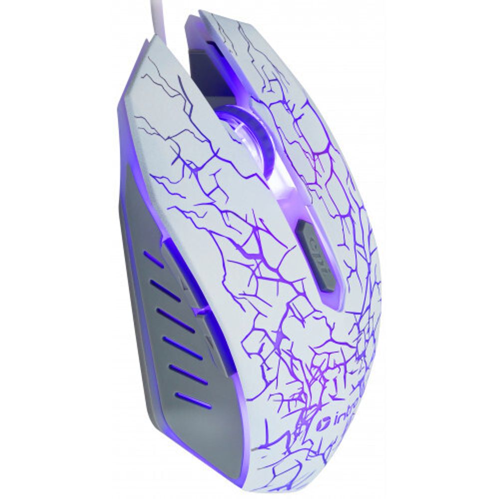 Мышь Intro MG610 игровая проводная 1200-3600dpi белая