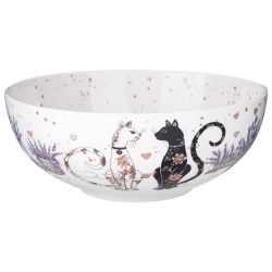 САЛАТНИК LEFARD "ЛАВАНДОВЫЕ КОТЫ" 17,5*6,5 СМ 850 МЛ (КОР=24ШТ.)