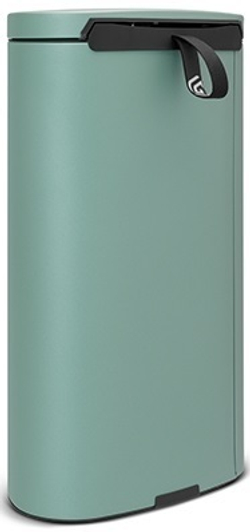 Ведро Brabantia FlatBack 30л бирюзовое под углом