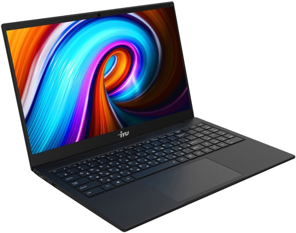 Ноутбук  iRu Office 15EC5 15.6 ", Core i5, 8 Гб RAM, 256 Гб SSD, Iris Xe Graphics, Черный