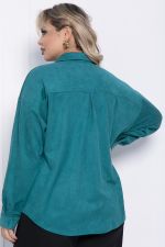 Рубашка Милолика (бирюзовая) Б15439-18М LT Collection