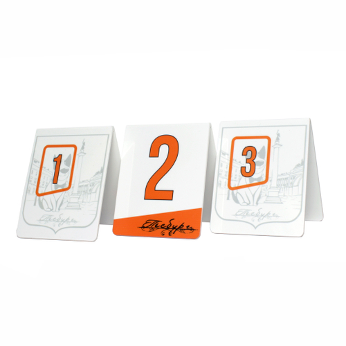 Номерки для аджилити с индивидуальным дизайном