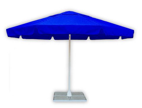 Зонт уличный Митек (4 м, круглый, стальной каркас, волан, подставка)