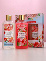 Подарочный набор «Самой лучшей», гель для душа и шампунь для волос, 2×250, Чистое счастье