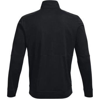 Мужская теннисная кофта Under Armour Men's UA Pique Track Jacket - черный