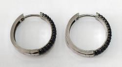 Серьги из серебра "Эстерелла", 925 пробы, с фианитами