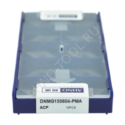Пластина твердосплавная ISO DNMG150604-PMA ACP20E AHNO по стали, получистовая