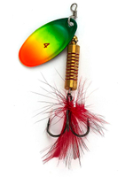 Блесна вращающаяся Lucky John SPIN X ROUND 01 3,5г FT (5шт. в упк.)