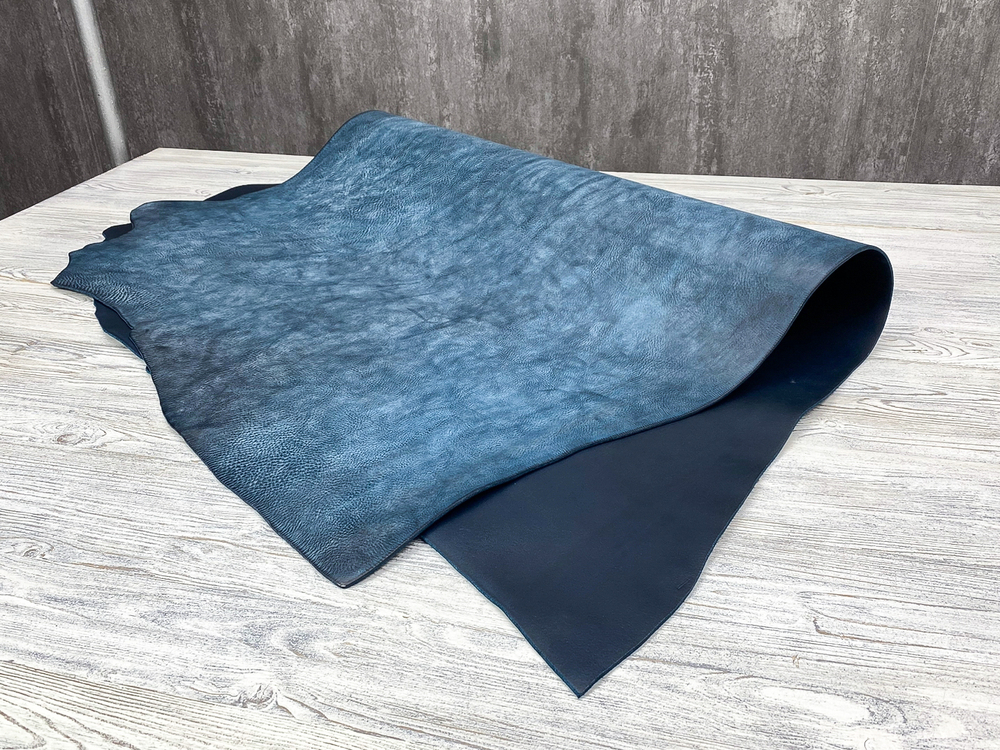 Ременная кожа Alaska SKA34 (3,5+ мм), цв. Синий