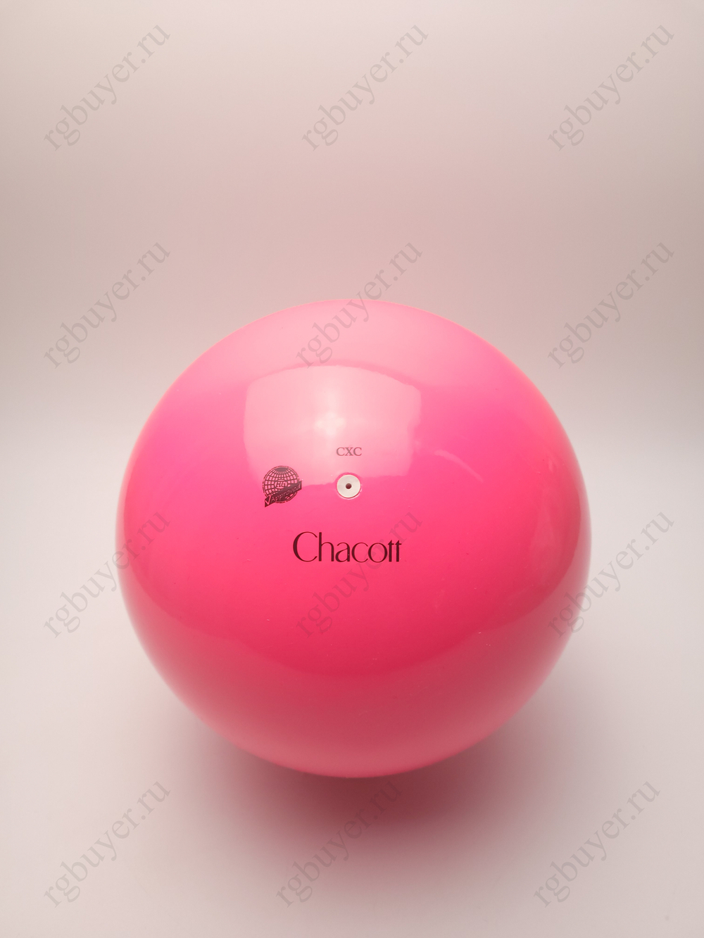Мяч Chacott 18,5 см Виншево-розовый 047.Cherry Pink