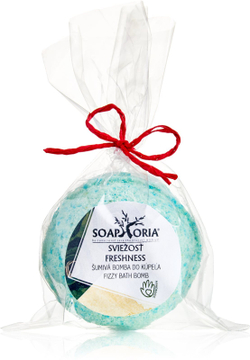 Soaphoria Inhale Exhale - шарик для ванны с пеной /  Svěžest 85  g  / GTIN 8586017850866