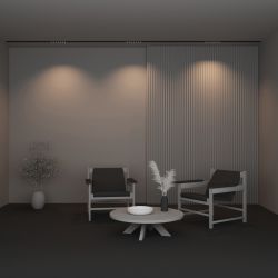 Трековый магнитный светодиодный светильник Maytoni Basity Points TR174-1-12WTW-M-B