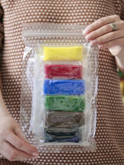 Глина полимерная зефирная для лепки. Набор базовых цветов DECOClay Craft, самозатвердевающая, 6 цветов по 20 гр.